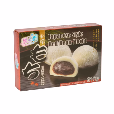 red bean mochi