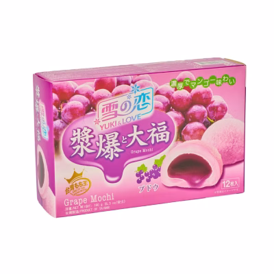 grape mochi