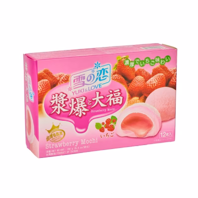 strawberry mochi