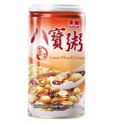 Taisun lotus mixed congee tin