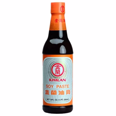 Kimlan soy paste bottle