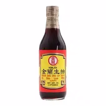 Kimlan dark soy sauce bottle
