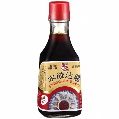 Master brand hot dumpling sauce bottle