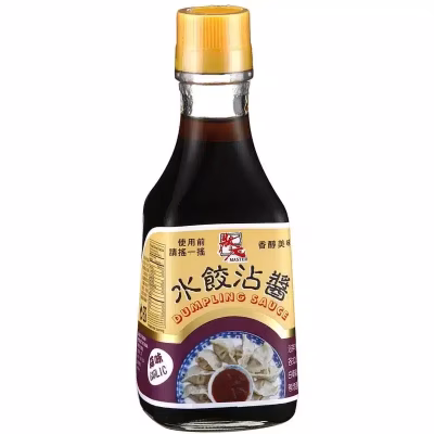Master brand garlic dumpling sauce bottle