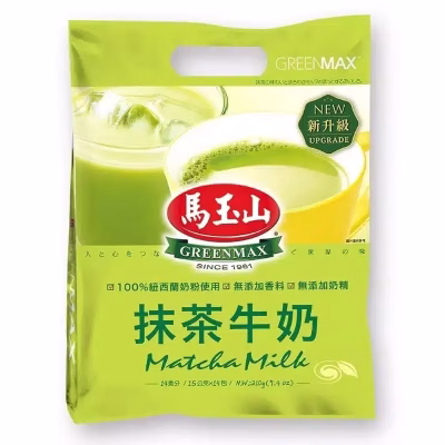 GM - Matcha Milk Bag 210g – Box of 12