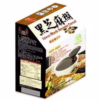 King Kung - Black Sesame Cereal  185g – Box of 24