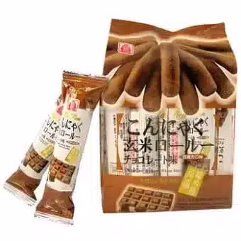Pei Tien - Brown Rice Roll (Chocolate) 160g – Box of 12
