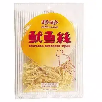 Jane Jane - Prepared Shredded Squid 50g – Box of 10
