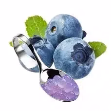 Blueberry popping bobas