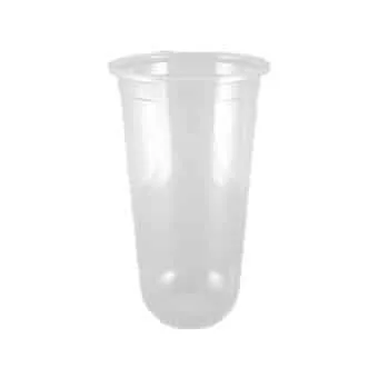 Disposable Plastic Bubble Tea Rounded Q-Cups 700ml