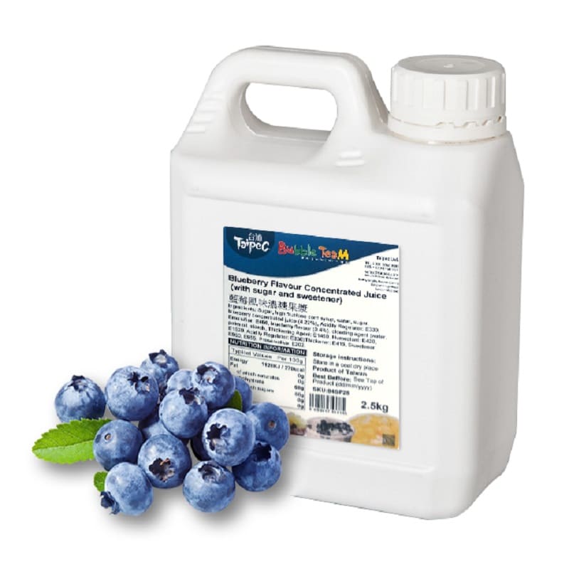 Blueberry Concentrated Juice 2.5kg