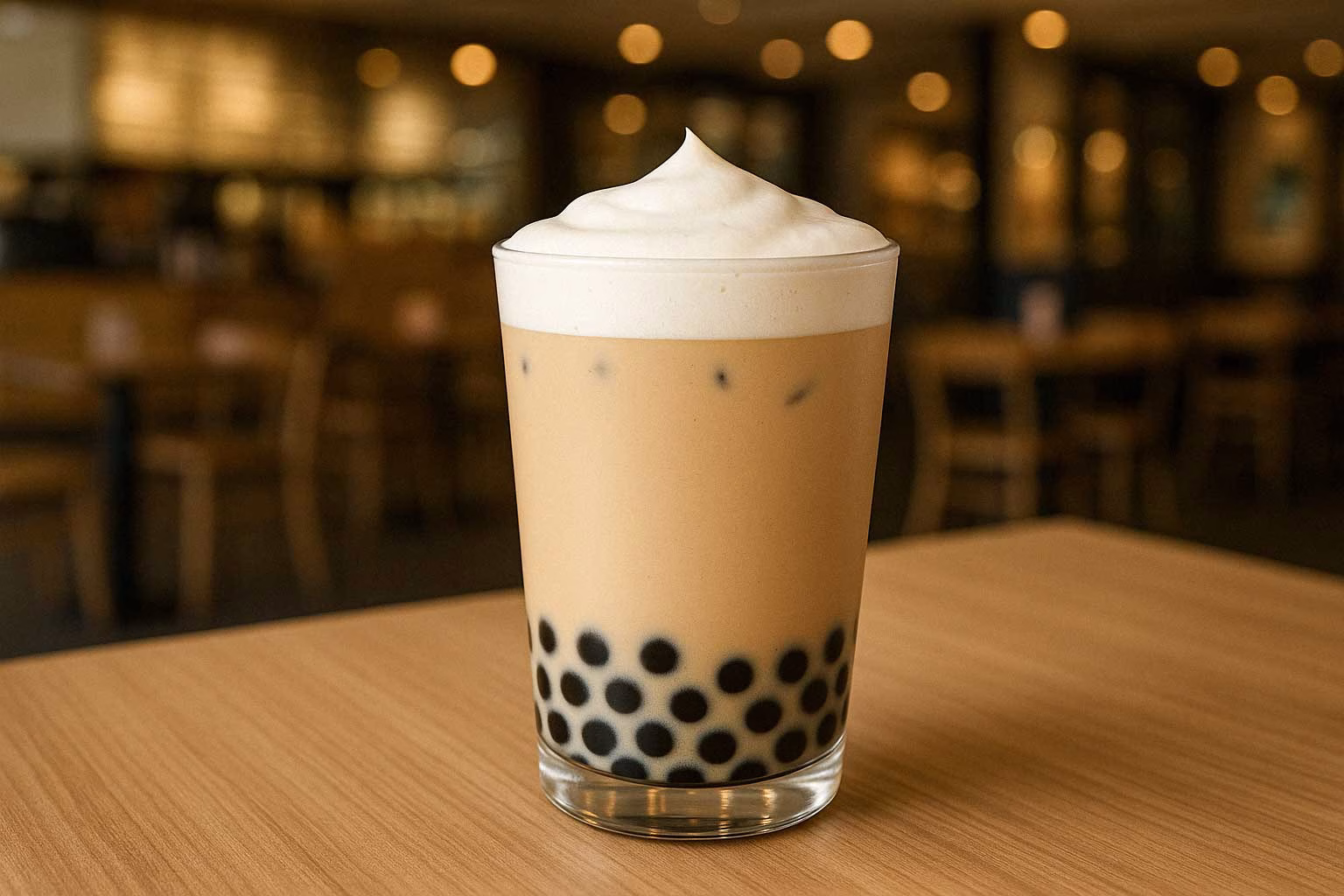 Creamy Foam Bubble Tea