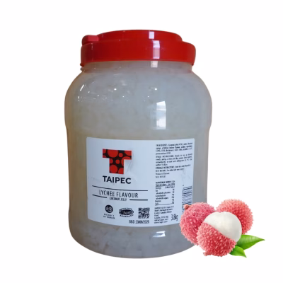 Taipec lychee coconut jelly