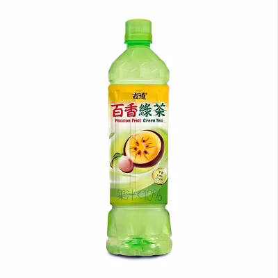 WHISBIH - GuDao Passion Fruit Green Tea 550ml – Box of 24 - 30% Discount (BBD:2026-06-03)
