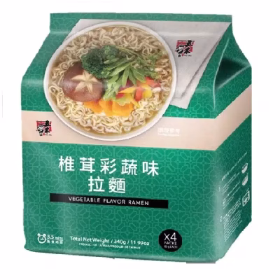 WM - Vegetable Flavour Ramen – Box of 12