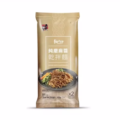 Wu Mu - Sesame Paste Flavour Noodles 204g – Box of 20