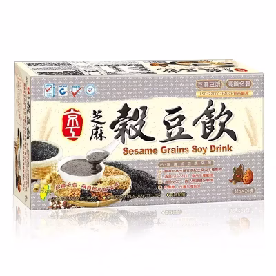King Kung - Sesame Grains Soy Drink 32gx5 – Box of 24