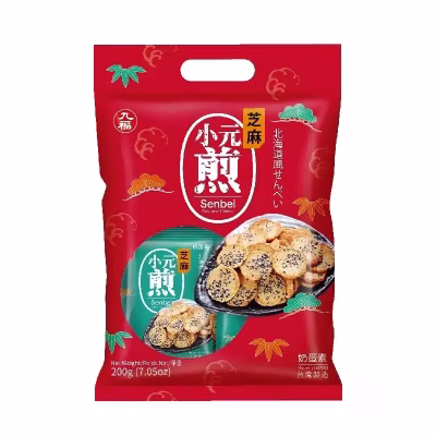 nice choice - Senbei Sesame Flavour 200g – Box of 6 - 50% Discount (BBD:2026-04-28)