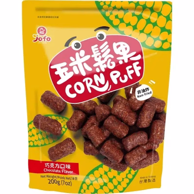 nice choice - Corn Puff Chocolate Flavour 200g – Box of 12 - 50% Discount (BBD:2026-04-28)