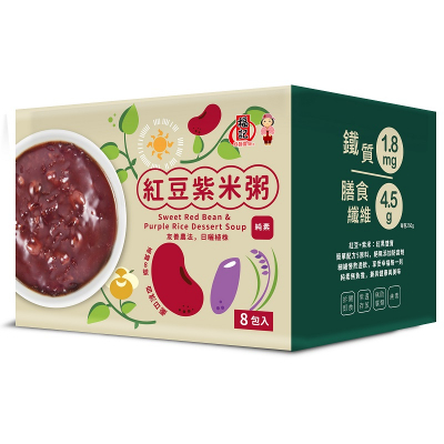 Fu-Che Red Bean & Purple Rice Dessert Soup