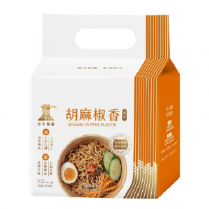 Dry Noodles Sesame Pepper 12x129g - Box of 4