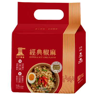 Dry Noodles Pepper and Hot Chilli 12x129g - Box of 4