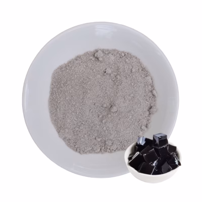 Grass jelly powder also known as herbal jelly powder, 1kg pack from Taipec for bubble tea supplies