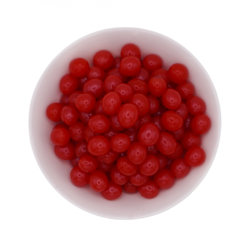 Natural Pigment Popping Balls, Strawberry Flavour, 3.2kg - Box of 4