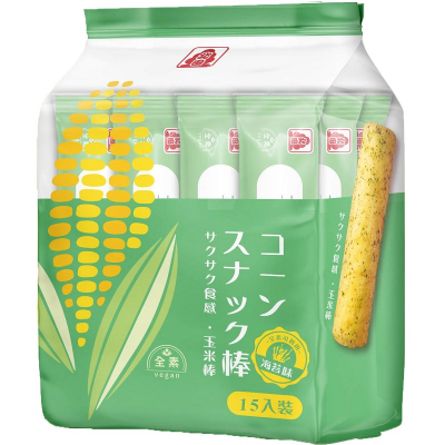 Corn Roll, Seaweed Flavour 105g - Box of 12