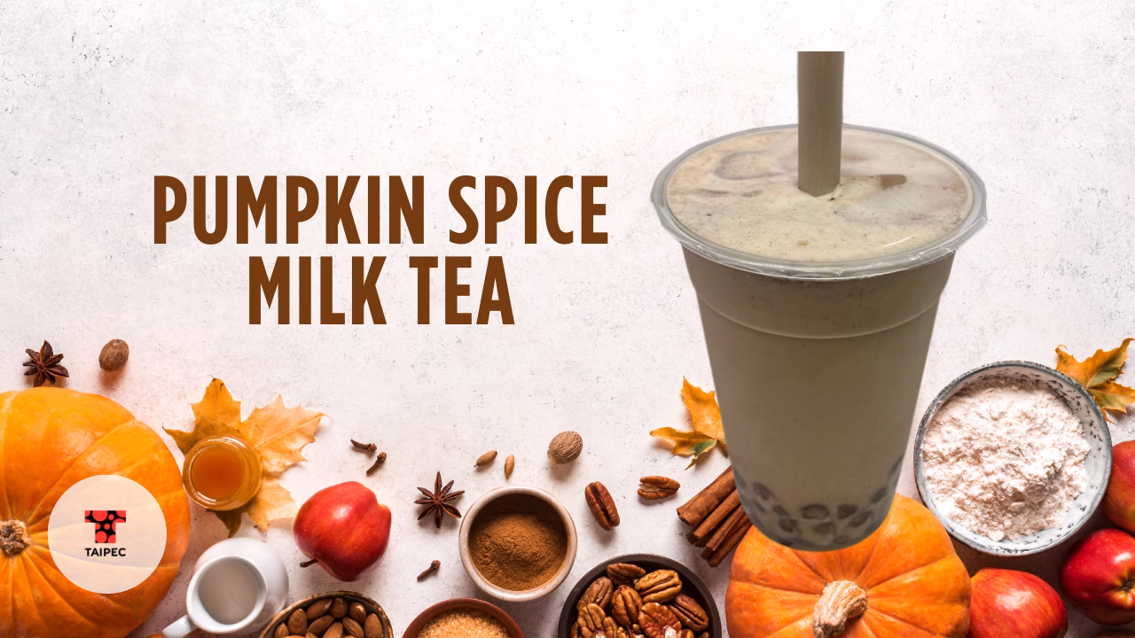 Pumpkin Spice Milk Tea