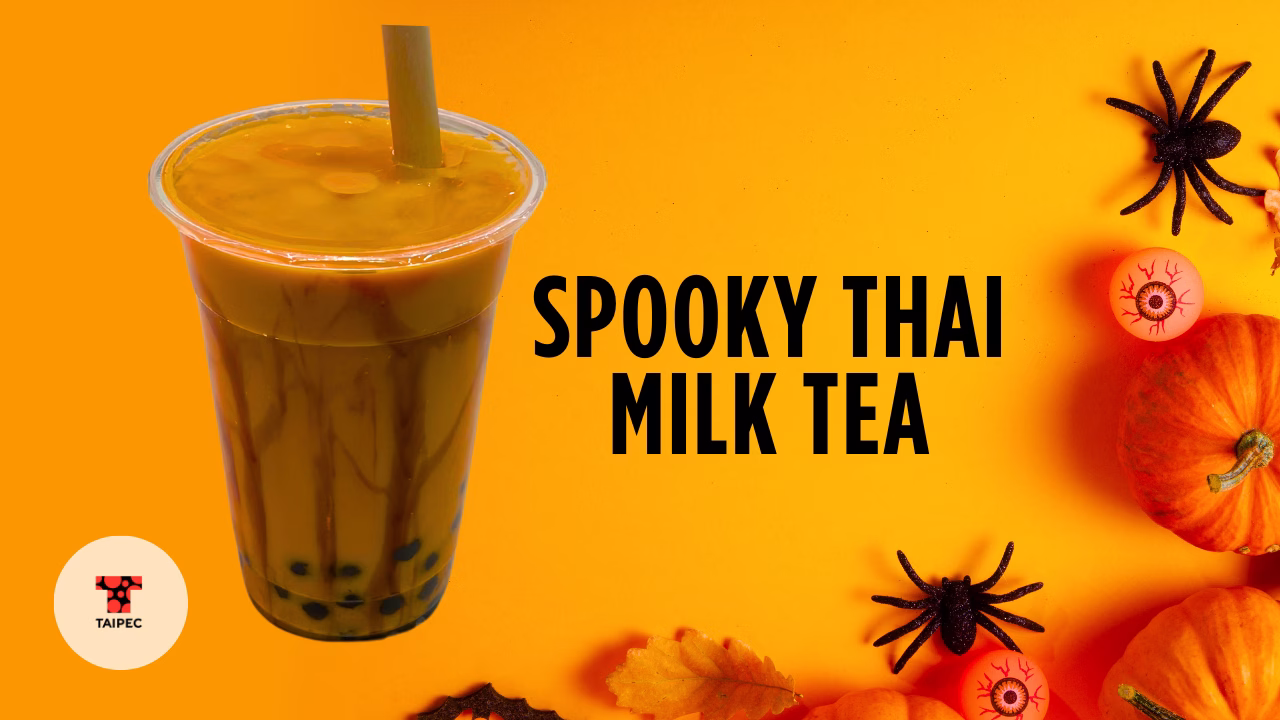 Spooky Thai Milk Tea