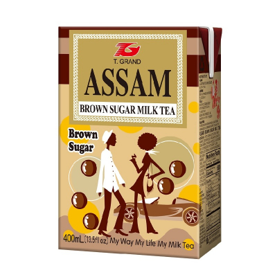 assam brown sugar milk tea