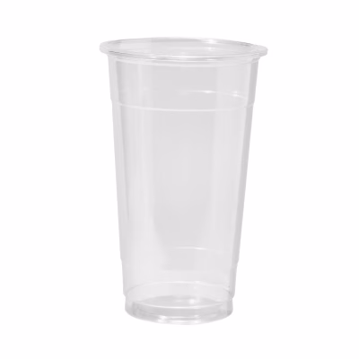 500ml disposable plastic, transparent cup