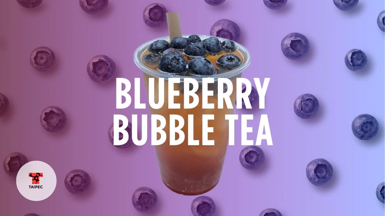 Blueberry Fruit Bubble Tea