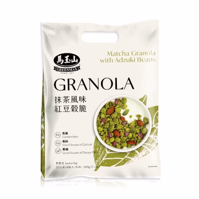 GM - Matcha Granola with Adzuki Beans 25gx8 – Box of 20