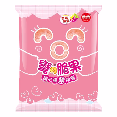 Kuai Kuai Corn Snack - Strawberry Condensed Milk