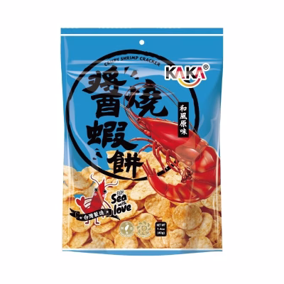 KAKA - BBQ ring Chips Classic Shrimp 40g – Box of 20 - 30% Discount (BBD:2026-06-01)