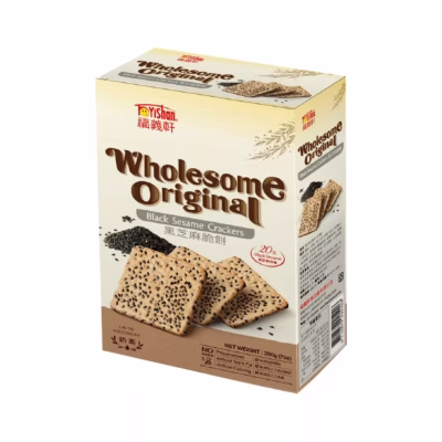 Fuyishan - Black Sesame Crackers 20gx10 – Box of 12 - 30% Discount (BBD:2026-05-13)