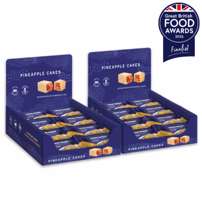 LUNAR BAKES - Pineapple Cakes (16-pack) 50gx16 – Box of 2