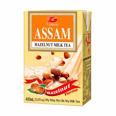 T. Grand - Assam Hazelnut Milk Tea 400ml – Box of 24