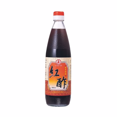 Kong Yen - Red Rice Vinegar 590ml – Box of 12