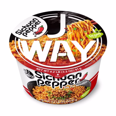 J-WAY - Sichuan Pepper Spicy Beef Flavour Stir Fried 91g – Box of 12