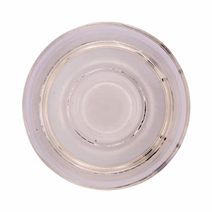 PB lychee flavoured syrup in a clear bowl