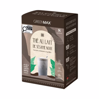 Black Sesame Milk Tea 20g x 8 - Box of 20
