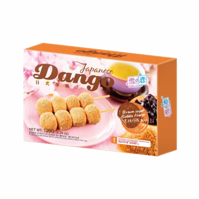 Japanese Dango Brown Sugar Bubble Flavour 120g - Box of 12