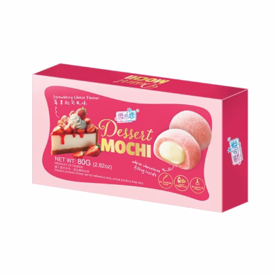 Dessert Mochi - Strawberry Cheese Cake Flavour 10g x 8
