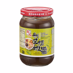Peeled Chili Pepper Sauce 380g