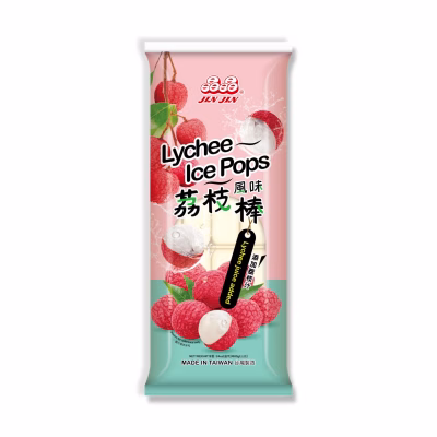 Jin Jin Lychee Flavour Ice Pops 680g