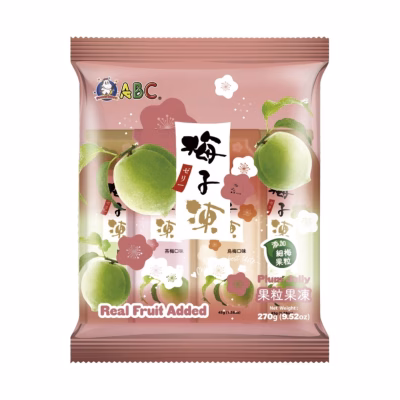 Real Fruity Pouch Jelly Mixed Plum