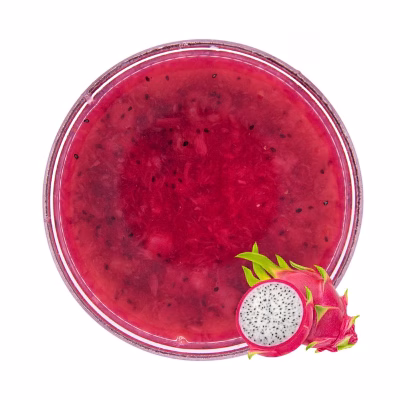 diced dragon fruit